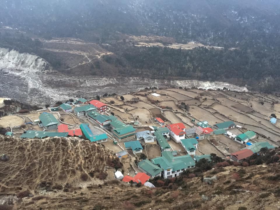 Pangboche village